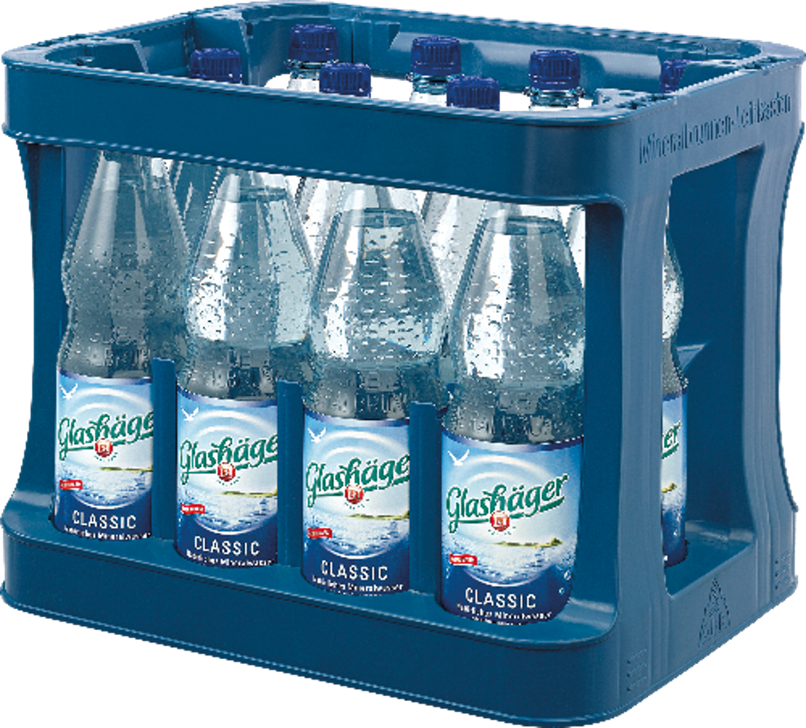 2 x Glashäger Mineralwasser