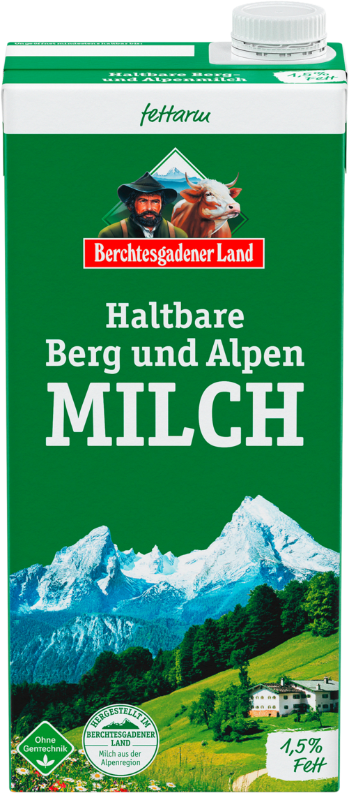 Berchtesgadener Land Haltbare Bergbauern Milch