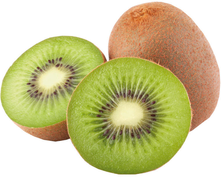 3 Stück Kiwis Grün