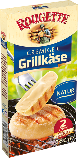 Rougette Grill- oder Ofenkäse