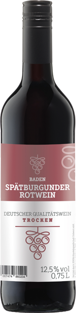 Baden Spätburgunder Rotwein trocken