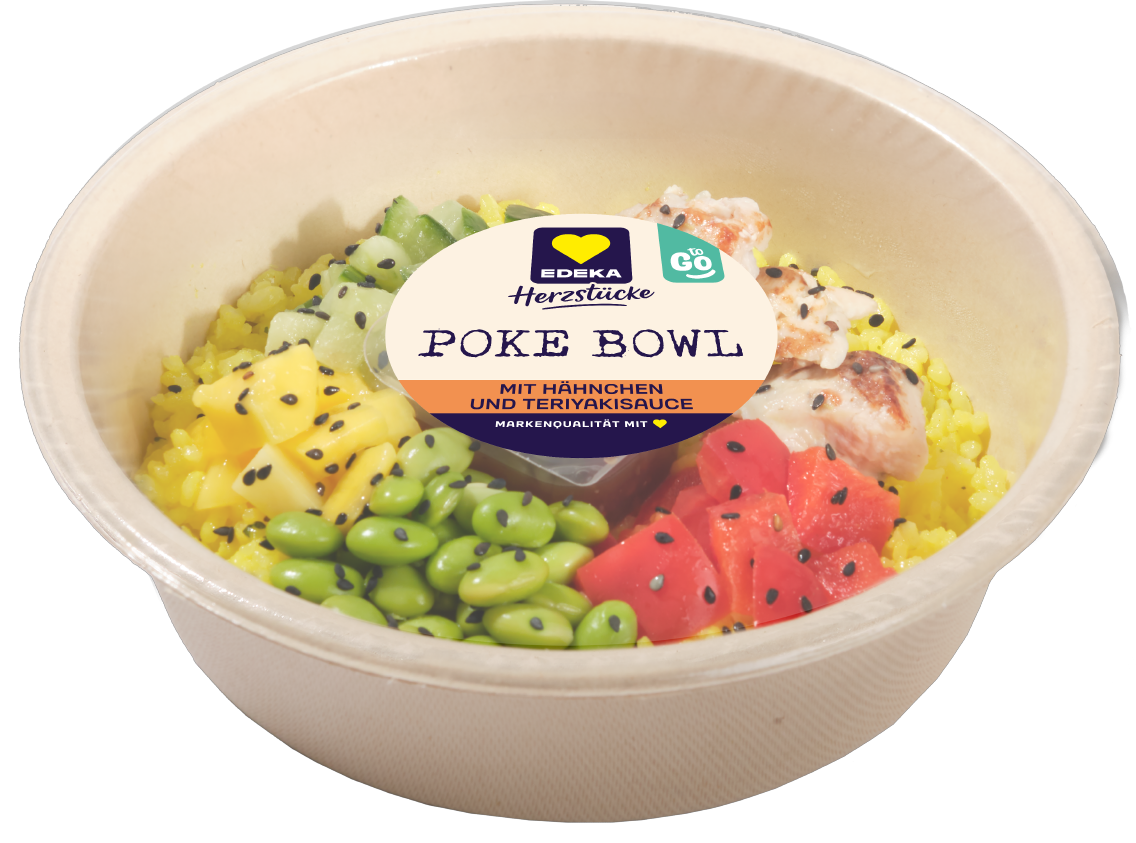 EDEKA Herzstücke Poke Bowls