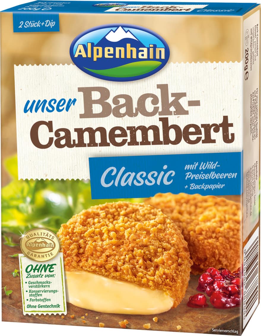 Alpenhain unser Back-Camembert