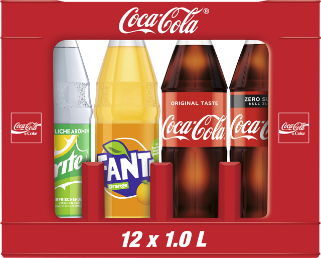 Coca-Cola², Mezzo Mix², Fanta Orange