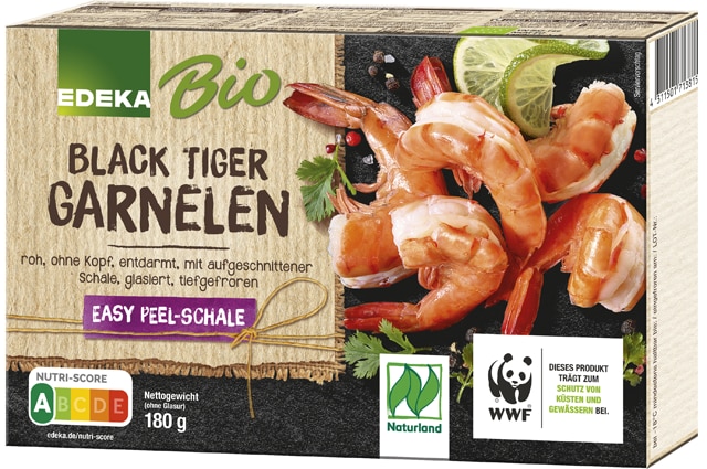 EDEKA Bio Black Tiger Garnelen