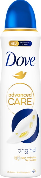 Dove Deospray oder -Roll-on Advanced Care