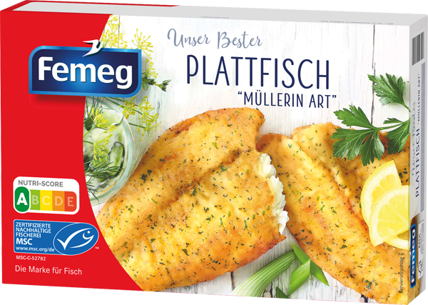 Femeg Pazifische Schollenfilets