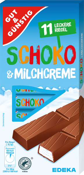 GUT&GÜNSTIG Schoko-Milch- oder Erdbeer-Joghurtcreme