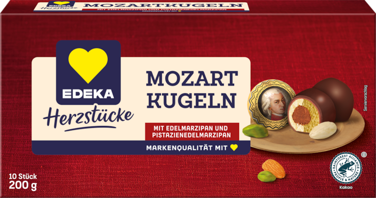 EDEKA Herzstücke Mozartkugeln