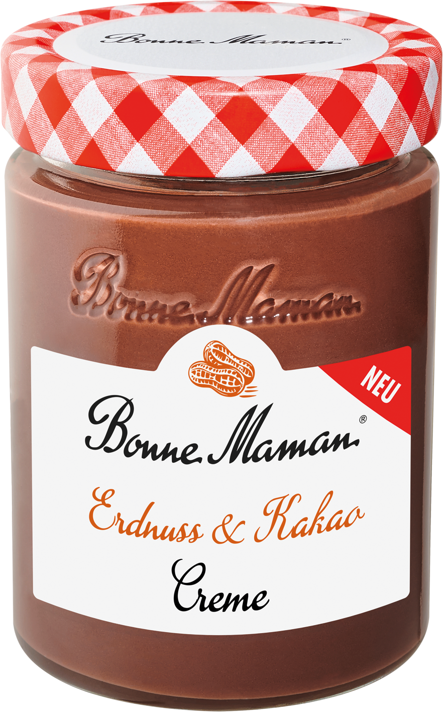 Bonne Maman Haselnuss-Kakao- oder Erdnuss-Creme
