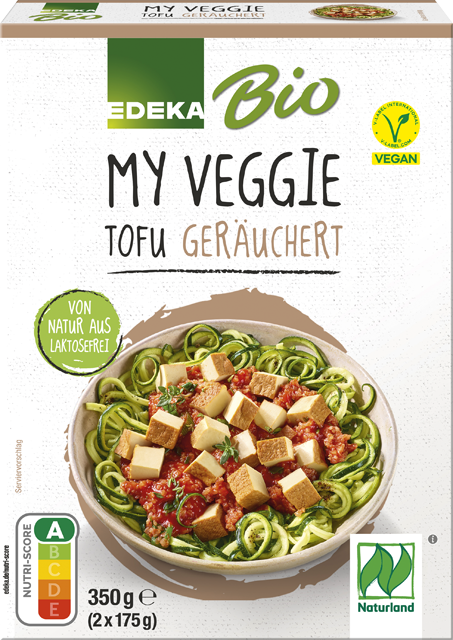 Vegan EDEKA Bio My Veggie Tofu geräuchert