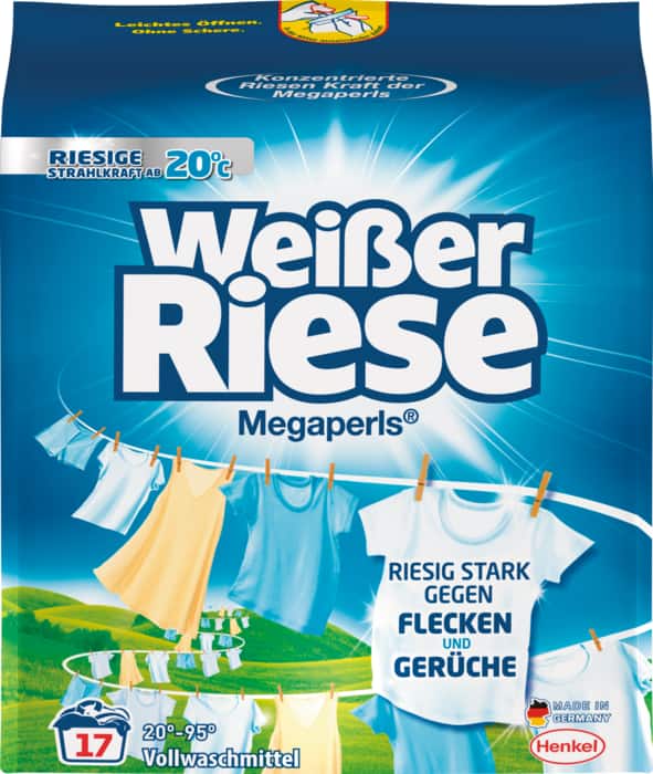 Weißer Riese oder Spee Waschmittel