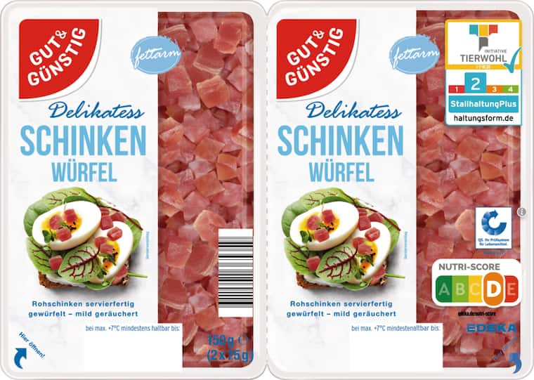 Gut&Günstig Delikatess Schinkenwürfel*