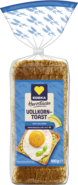 EDEKA Herzstücke Vollkorn- oder Buttertoast