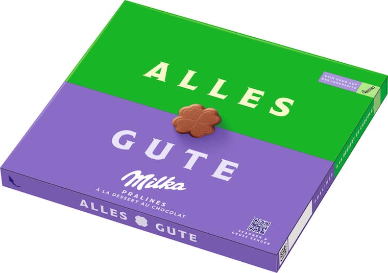 Milka Pralinés oder Hauchzarte Herzen