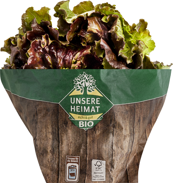 Unsere Heimat – echt & gut Bio Bunte Salate