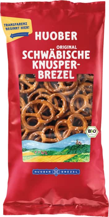 Huober Original Schwäbische Bio Knusper-Brezel
