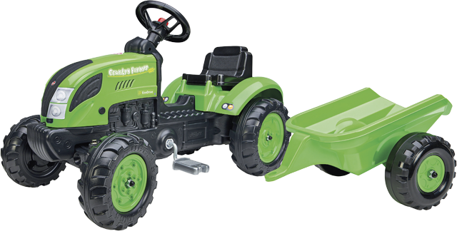 FALK Tret-Traktor mit Hänger