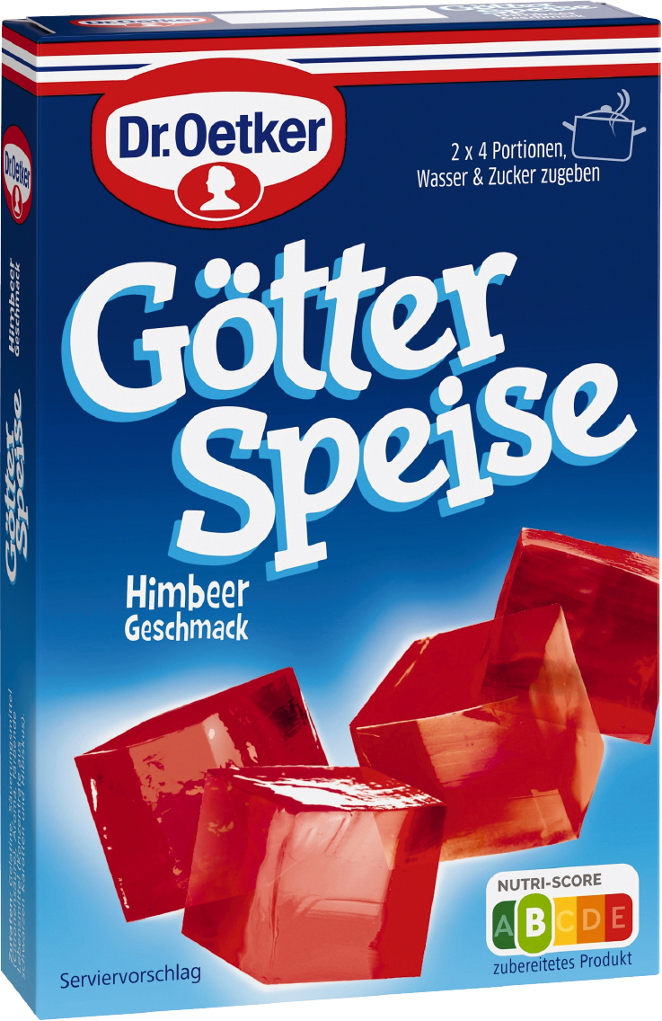 Dr. Oetker Götterspeise oder Instant Götterspeise