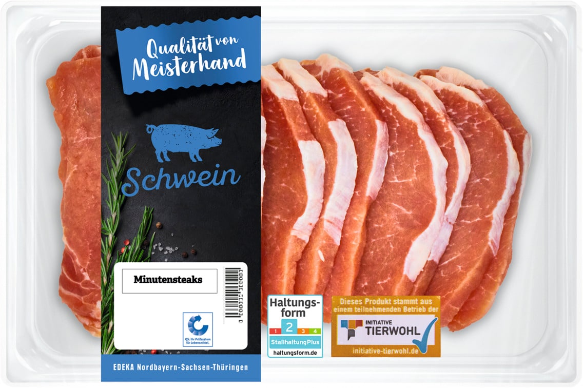 Schweineminutensteaks