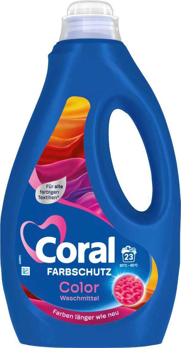 Coral Waschmittel Pulver, Flüssig oder Caps