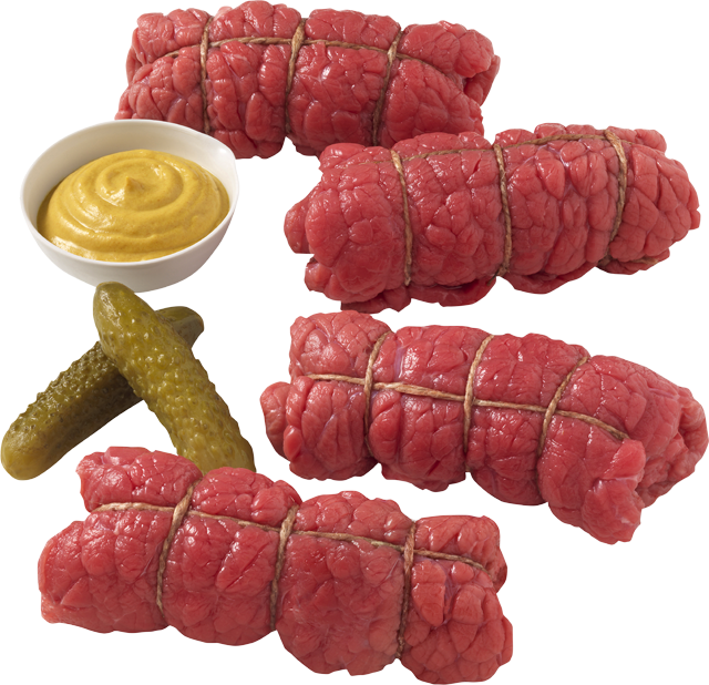 ²Zart gereiftes Rindfleisch aus Deutschland:  Rinder-Rouladen