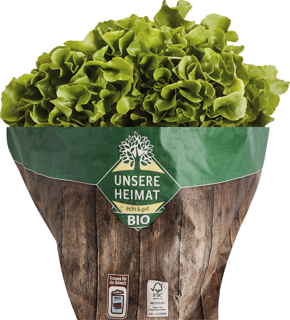 Unsere Heimat – echt & gut Bio Bunte Salate