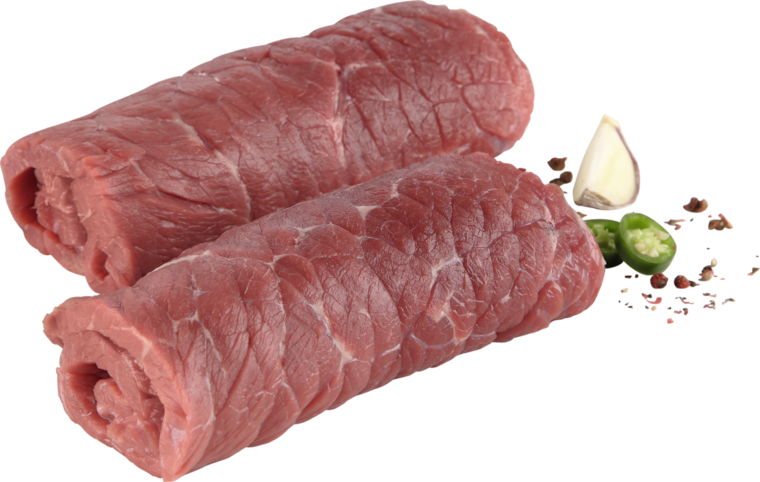 Rinderrouladen, -schmorbraten oder -gulasch