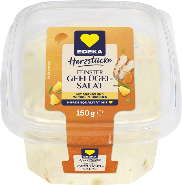 EDEKA Herzstücke Feinster Geflügelsalat