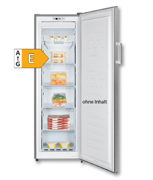 PKM "GS212NFEIX" Gefrierschrank