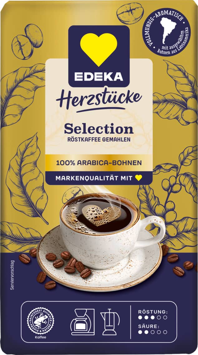 EDEKA Herzstücke Röstkaffee