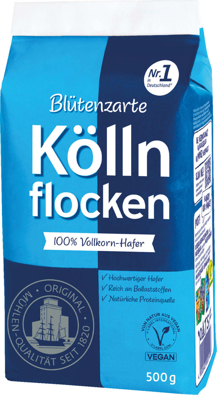 Kölln Blütenzarte oder kernige Haferflocken