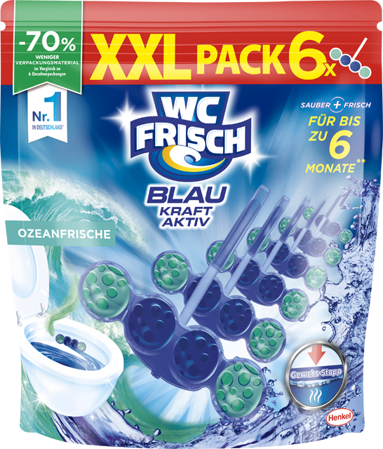 WC Frisch Kraft Aktiv Ozeanfrische oder Lemon