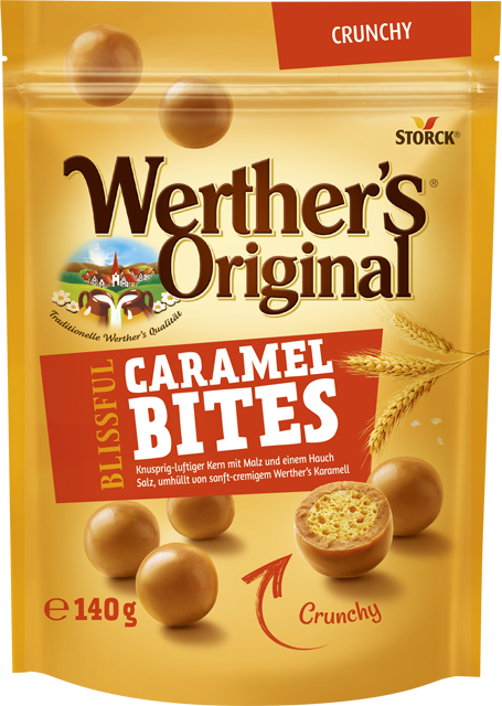 Werthers Original Caramel Bites Crunchy