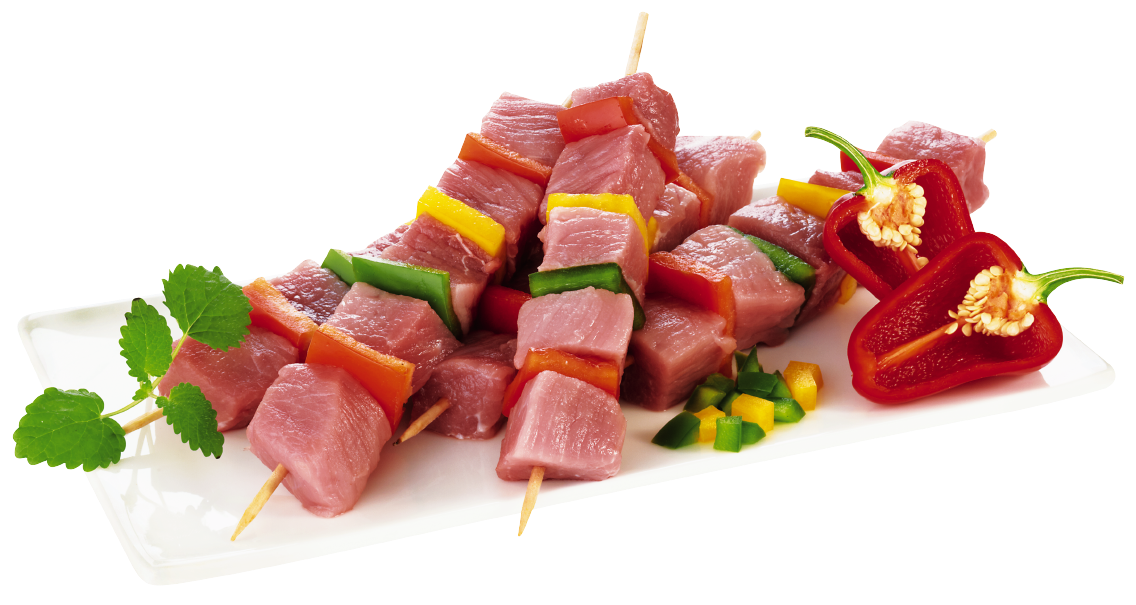 Gutfleisch Schinken-Fleischspieße
