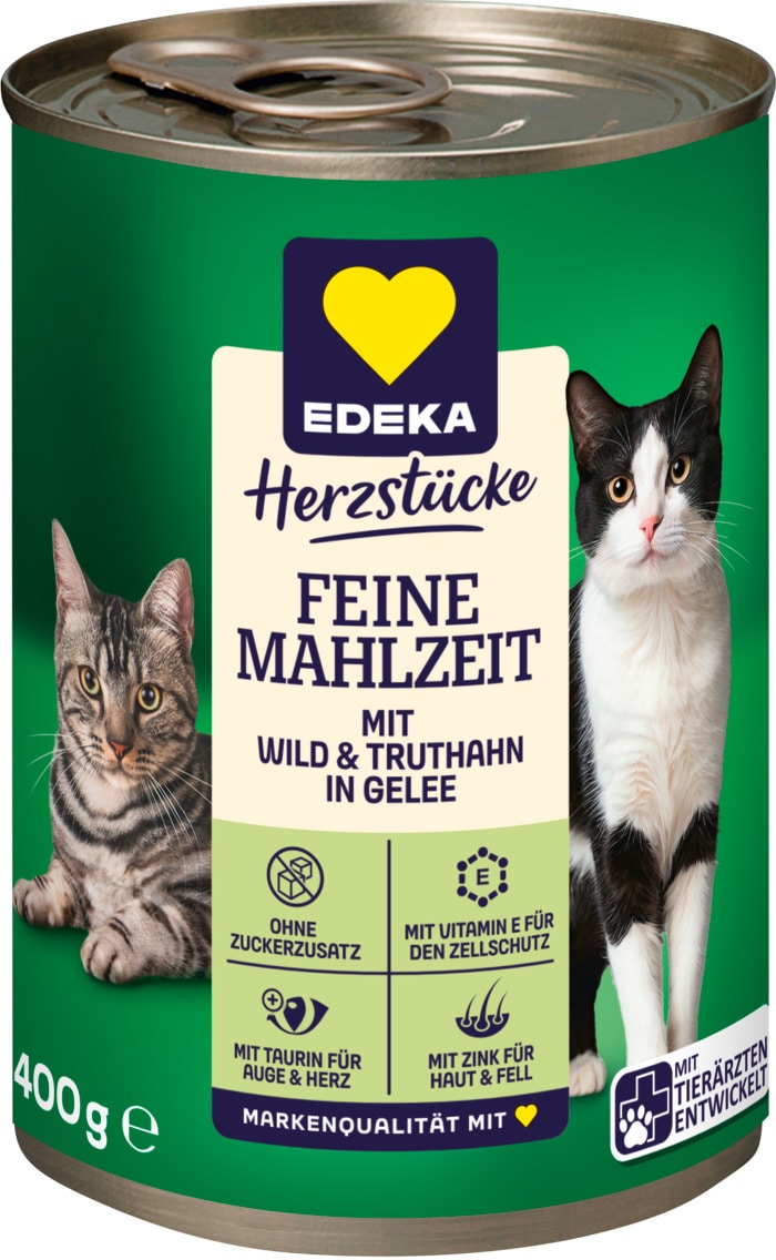 EDEKA Herzstücke Feine Mahlzeit für Katzen