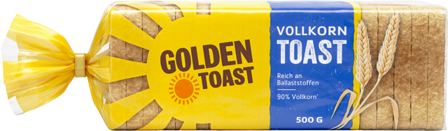 Golden Toast Vollkorn oder Buttertoast