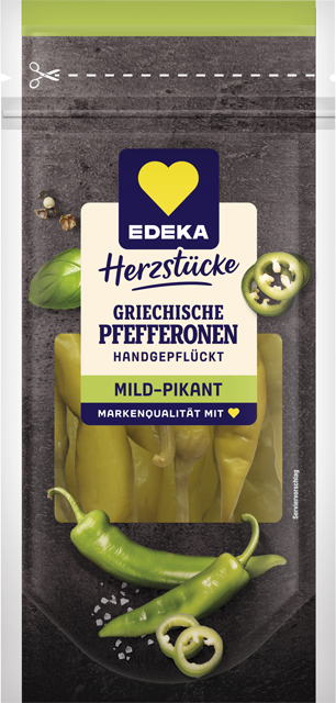EDEKA Herzstücke griechische Pfefferonen mild-pikant oder scharf