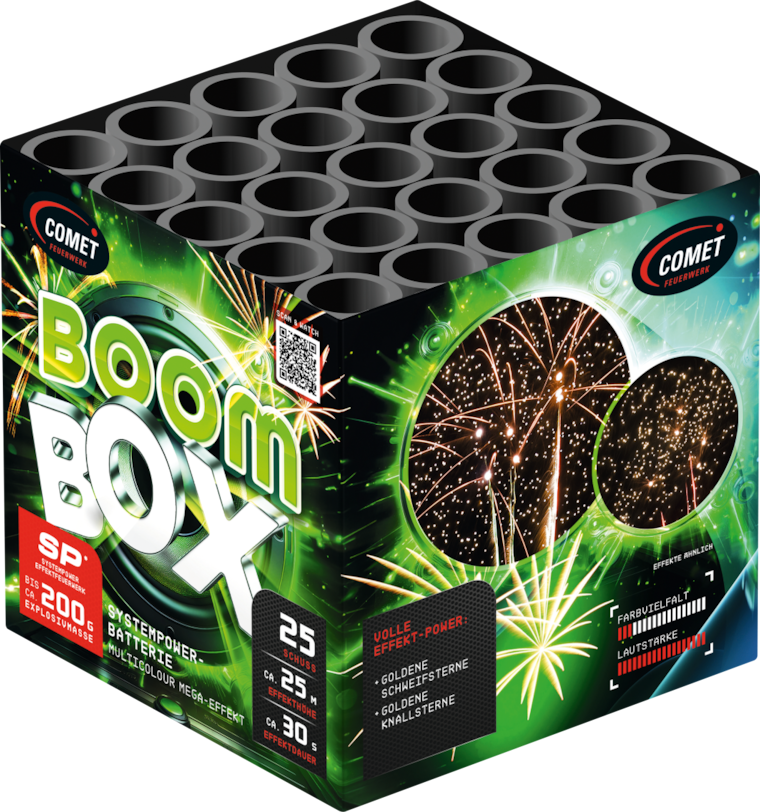 Comet Feuerwerksbatterie "Boom Box"
