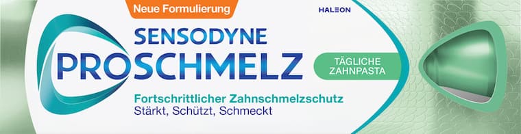 Sensodyne Pro Schmelz oder Multi Care Zahnpasta