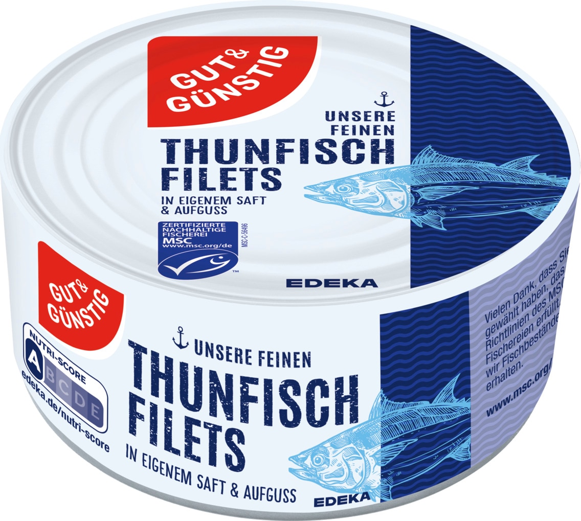 Gut & Günstig MSC Thunfisch Filets