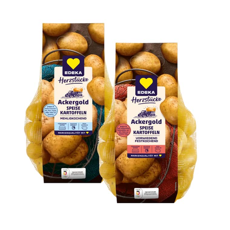 2 Netze EDEKA Herzstücke Speisekartoffeln