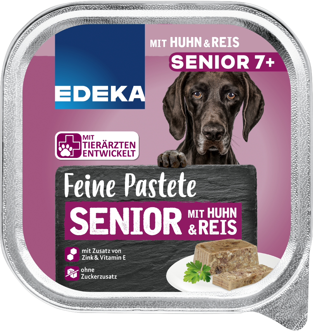 EDEKA feine Pastete Hunde Nassnahrung