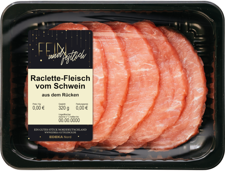 Fein & Festlich Raclettefleisch vom Schwein