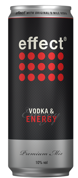 Effect Vodka & Energy oder Three Sixty Dosen