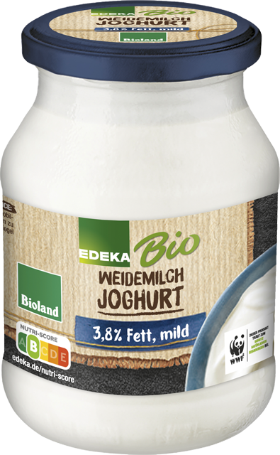EDEKA Bio Weidemilch Joghurt mild