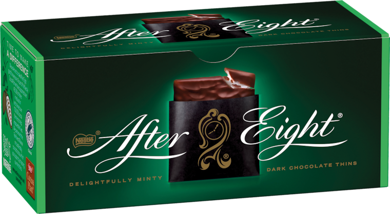 Nestlé Choclait Chips, Choco Crossies oder After Eight