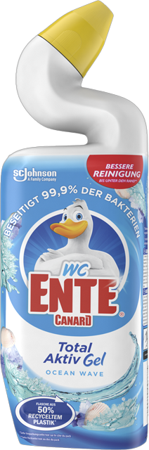 WC-Ente Total Aktiv Gel Ocean Wave oder Citrus Splash