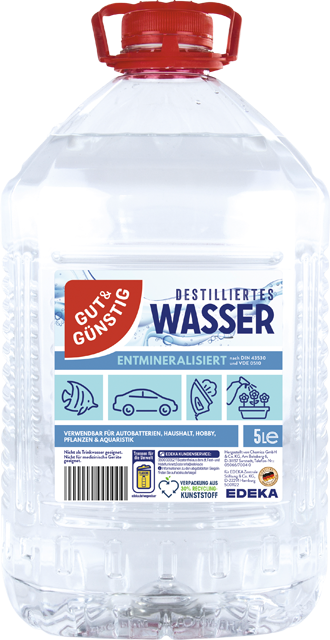 Gut & Günstig Destilliertes Wasser