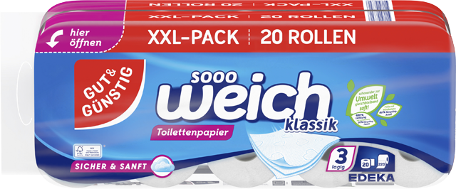 Gut & Günstig Toilettenpapier